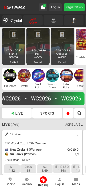 888Starz India Mobile Site betting app