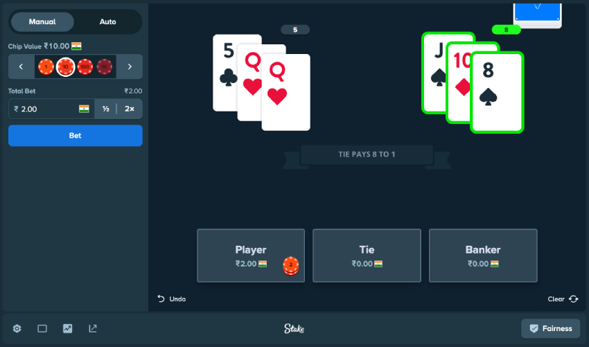 How To Play Stake Baccarat Stake Baccarat Rules