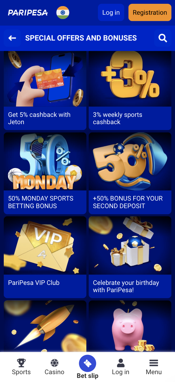 PariPesa Special Offers & Bonus Page