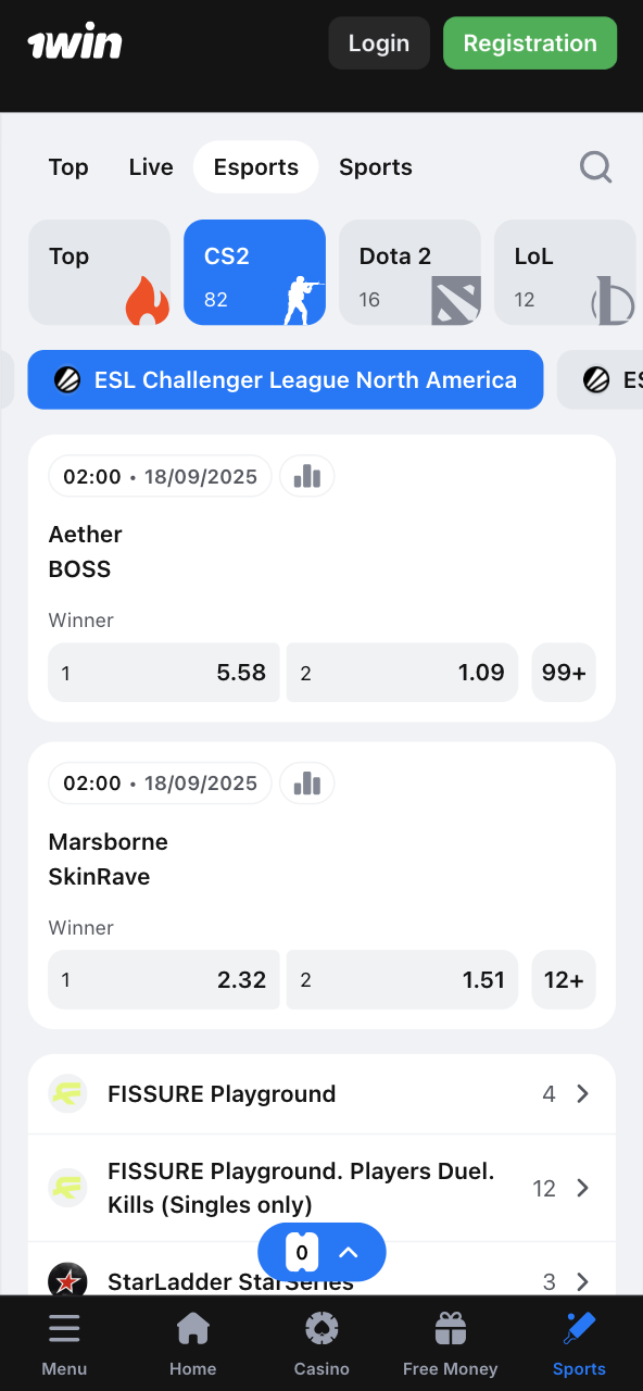 10cric Sign Up 1win CS2 betting options