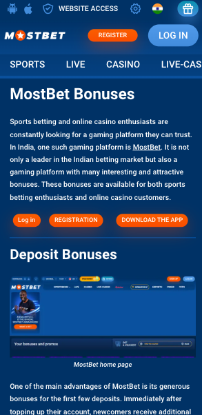 Mostbet Registration
