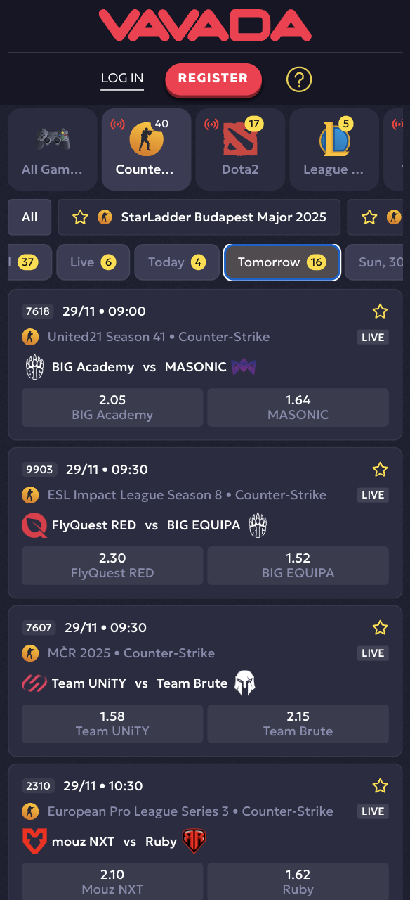 VAVADA CS2 betting coverage