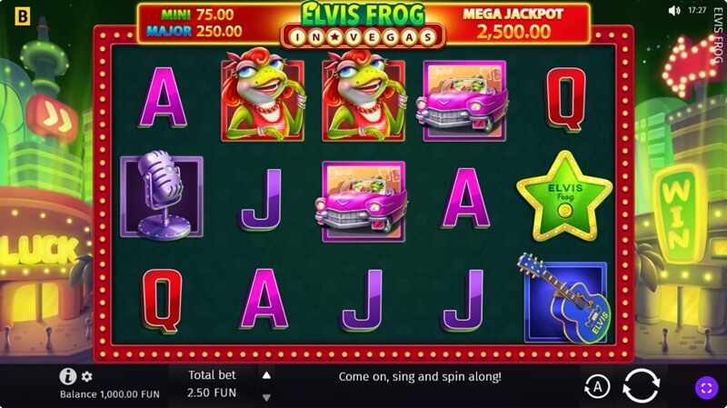 Elvis Frog in Vegas Screenshot
