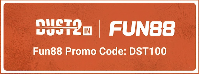 Fun88 Promo Code India: DST100
