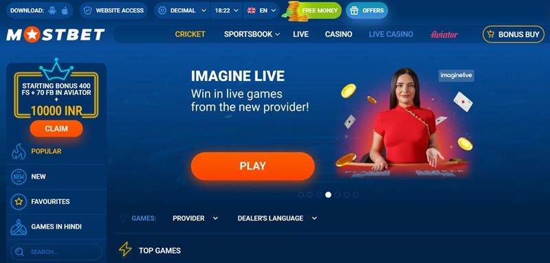 Mostbet Online Blackjack
