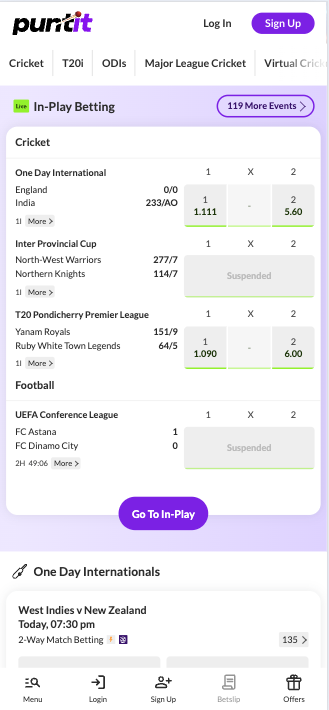 Puntit App & Mobile Betting Review